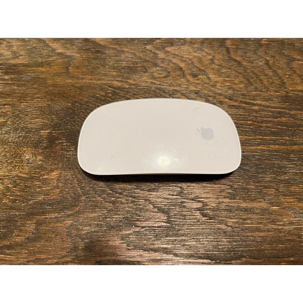 Apple Magic Bluetooth Wireless Mouse A1296 White - AA Battery-Powered - TESTED
